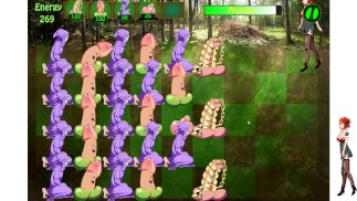 pornospil [Plants vs Nymphos] Kontoristen kom til en orgasme [Gameplay]