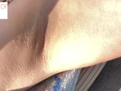 Armpits out sunbathing, armpit fetish - glimpseofme