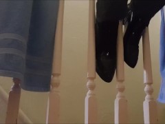 ASMR Squeaky Ankle Boots