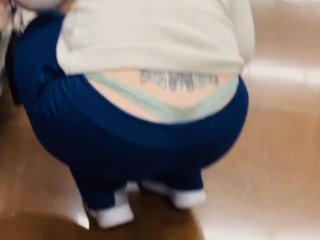 Whale Tail Huge Booty MilfAt Walmart