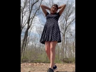 Pissing In The Woods And Got Spotted