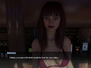 teen, redhead big tits, pc gameplay, adult visual novel