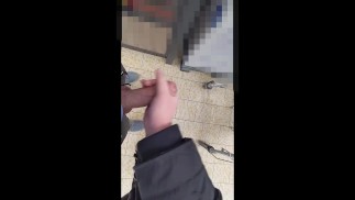 Risky Public Handjob in the Supermarket - Cuming in Panties !