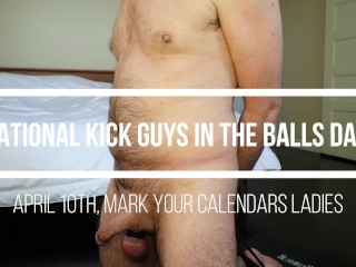 National Kick Guys in the Balls Day - 04/10/21 - Nurse Myste - Ballbusting CBT Femdom