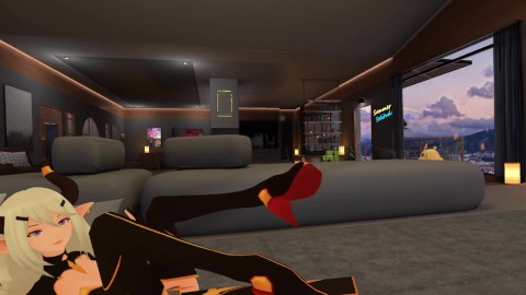 VTUBER PLAYING VR GETS FUCKED BY RANDOM STRANGER