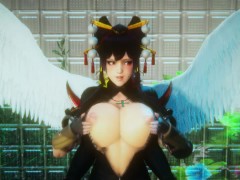 甜心选择2：妖艳的紧身衣女天狗魅惑众人心 - Screenshot 11 of 16 - 3some