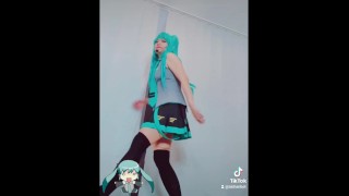 Hatsune Miku MMD Renai Circulation Cosplay