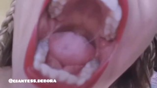 Giantess Debora eats you and tastes you (Spanish Version- Trailer)