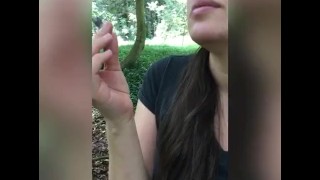4 20 We Roken Marihuana-Seks Buitenshuis EN Openbaar In Het Nationaal Park