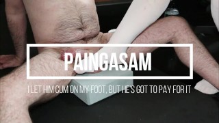 Paingasam - Nurse Myste - Cum On Feet - Ballbusting CBT Femdom