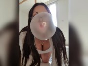 Chicle Fetiche De Bubblegum Con Una Secretaria - Pornhub.com
