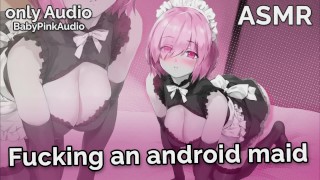 ASMR - Scopare una cameriera androide (masturbazione, pompino, sesso con robot, fantascienza) (gioco di ruolo audio)