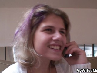 Huge boobs old blonde_mother in law taboo_sex