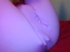 Onlyfans Hair PAWG PinkMoonLust Grabs Her Own Ass Puts Hands Down Cute Pastel Pants Leggings Tights