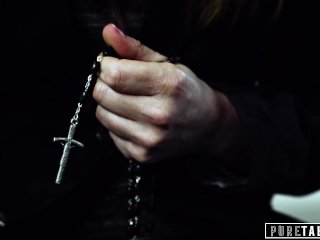 PURE TABOO Eliza Eves Seduces Priest During Intervention screenshot number 0