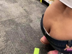 Buttcrack Fetish: Public Voyeur Creep - SelenaRyan