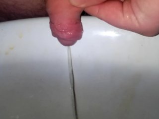 solo male piss, boy piss, exclusive, sink piss