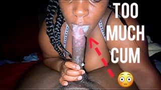 That Kept Sucking My Bbc With Her Throat And Depleted It