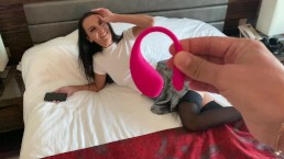 Он снова контролирует мой оргазм (lovense lush 3)