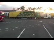 Preview 1 of I suck the truck driver in the parking lot of the gas station