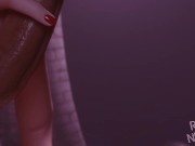Preview 5 of Overwatch - Tracer Blowjob 3d Hentai - by RashNemain
