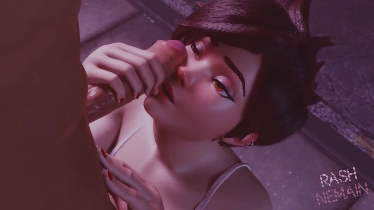 Overwatch - Tracer Blowjob 3d Hentai - by Ras... - Hentai Porn Video