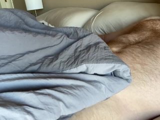 monster cock, muscular guy, solo male, busty redhead