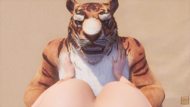 Wild Life / Huge Tiger Furry Knotting Female POV - Pornhub.com