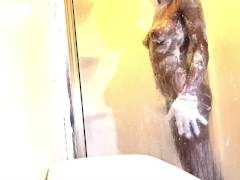 Video MY EBONY STEP-SISTER CAUGHT ME RECORDING HER SHOWER PART 1 4k 