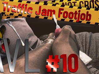 AVL#10 - Traffic Jam Footjob