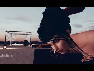 IMVU-ビーチでのセックス/HoneyMoon IMVU /z