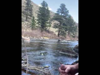 Stroking by the stream