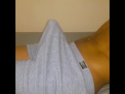 Preview 2 of Wet Throbbing Cum in Underwear Handsfree (Precum Leakage)