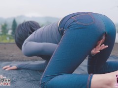 瑜伽容易高潮，更容易产生性幻想，兔兔劈开腿任性的爆插到内射中出「粉红兔TW」完整版看我的时间线留言 - Screenshot 3 of 16 - Big Dildo