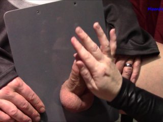 CBT - Close Up Slapping and Punching_His Cock_Till He Cums