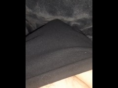 Using Vibrator To Jerk/Masturbate Over and In His Boxers