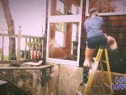 Preview 6 of Getting Fucked on a Ladder