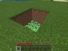 Getting Fucked by a Creeper in Minecraft 9: Creeper Pit