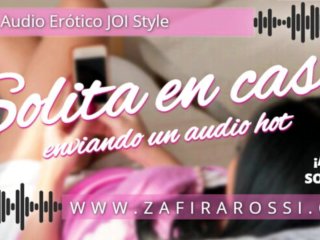 Argentina Sola En Casa Se Masturba Y Envia Un Audio Extra Hot_Audio Erótico JOI Style_eASMR Sounds