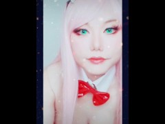 Zero Two MMD Cosplay Girl bunny girl