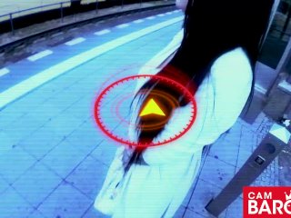 AshleyCumstar shows her blowjob skills in PUBLIC! CamBaron