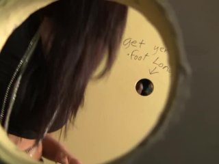 bathroom big-cocks blowjobs deep-throat glory-hole gonzo