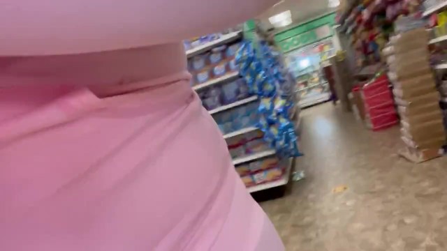 Using my Clit Sucker & Flashing at Dollar Tree