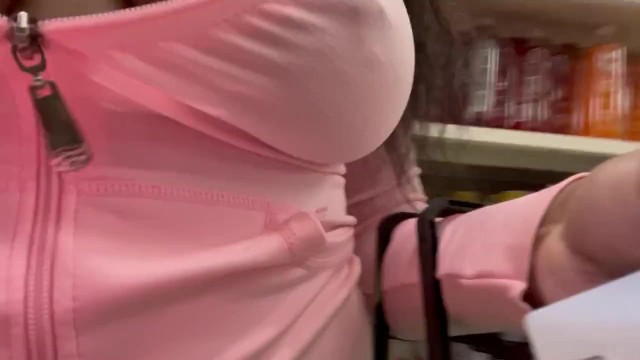 Using my Clit Sucker & Flashing at Dollar Tree