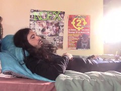 Male Solo Cum Eating 17 (Right Angle)
