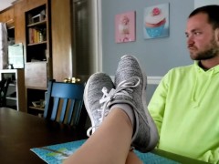 Sweet Afternoon Delight of Submissive Foot Worship