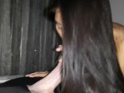Preview 1 of Hot asian tinder slut loves taking my big cock in all her holes