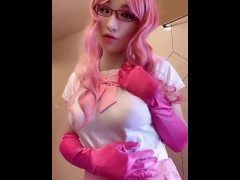 female mask disguise crossdresser transformation mtf 181