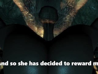 Andrea Gang Banged By Falmers A Skyrim Story