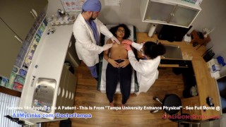 Freshman Mia Sanchez's Student Physical With Doctor Tampa Girlsgonegynocom